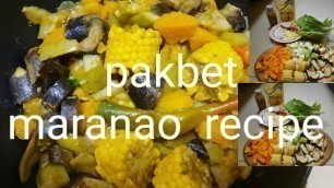 'How to cook  pakbet  maranao recipe  // lutong bahay  ll'