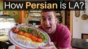 'How PERSIAN is LA? (TEHRANGELES)'