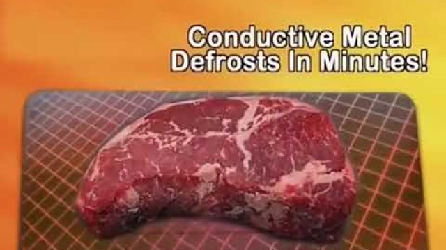 'Aluminium Fast Defrosting Plate Board Frozen Meat Thawing Fresh Healthy Rapid Defrost Tray Food Gadg'