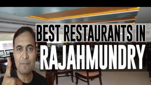'Best Restaurants and Places to Eat in Rajahmundry, India'