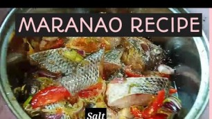 'Maranao Recipe | TILAPYA