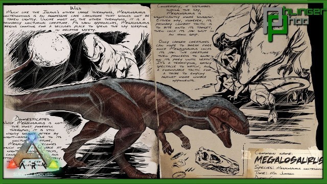 'Ark Basics Megalosaurus - EVERYTHING YOU NEED TO KNOW'
