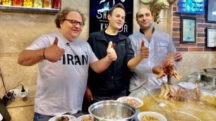 'Iran Street Food Tour in Tehran By MR TASTER & The Food Ranger.Top Persian Food & Restaurant In Iran'