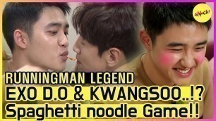 '[RUNNINGMAN THE LEGEND] KWANGSOO & EXO D.O is KISSING...!?