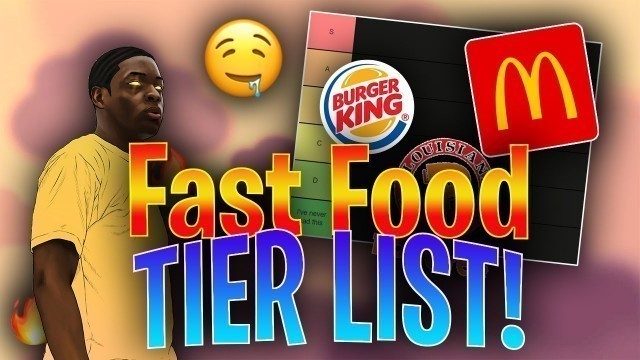 'FAST FOOD TIER LIST! ft. DISCORD SERVER | Tier Lists ep. 3'