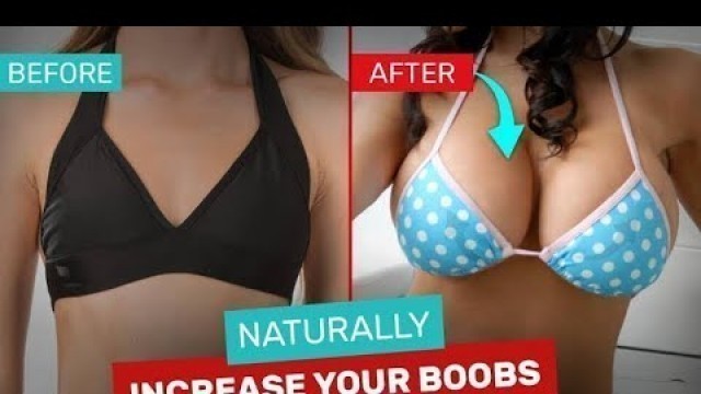 'Increase breast size naturally in Hindi!स्तनों को बड़ा करने का सबसे बेस्ट तरीका!!'
