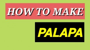 'HOW TO MAKE PALAPA |MARANAO'