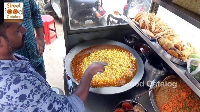 'People Most Favorite Exciting Chaat & Pav Bhaji | Hyderabad Famous Street Food'