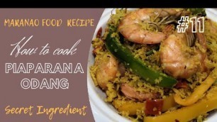 'Maranao Piaparan a Odang Recipe || Regional Food'