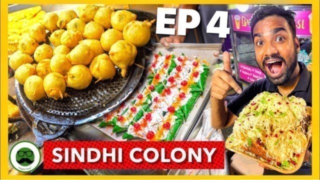 'Great Khali Sandwich , Khoya Paan & More | Sindhi Colony Food in Hyderabad | Veggie Paaji'