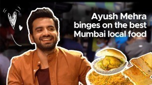 'Ayush Mehra Eats His Favourite Street Food In Mumbai | Curly Tales | Sunday Brunch With Zomato'