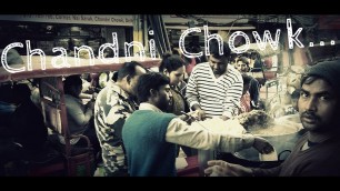 'Chandini Chowk | Delhi Tourism | Food Walks |  lehenga suit saree textile | street | FULL HD'