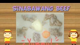 'How to make sinabawang beef (maranao version) | MARANAO FOODS BY EMS'