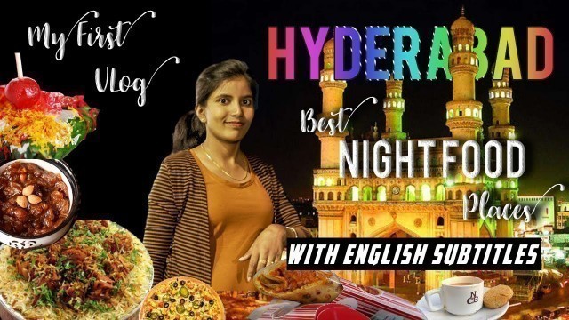 'Best Night Food Places in Hyderabad | Indian Night Food | Pathar Ka Gosht | Hyderabadi Biryani'