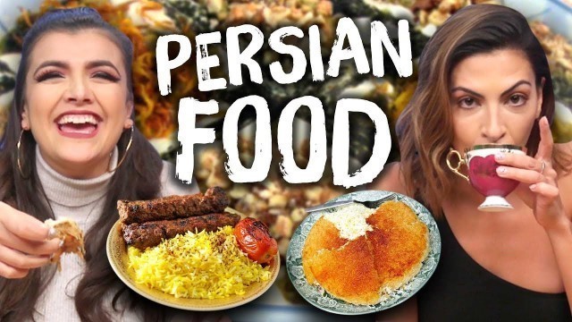 'Trying PERSIAN Foods for the First Time! (Cheat Day)'