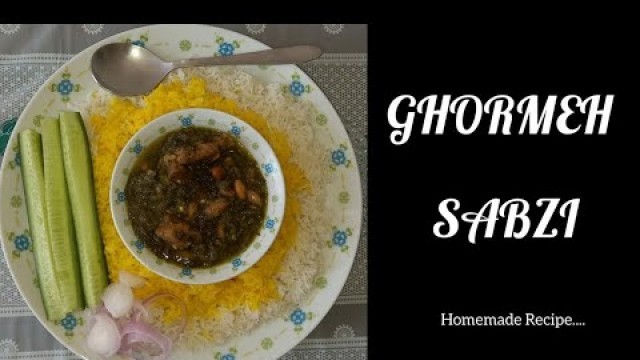 'Persian Ghormeh Sabzi || Iranian Food || Yummy Asia