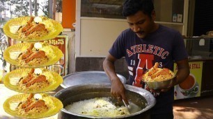 'AMMA Biryani Point | Chicken Dum Biryani | Mutton Biryani | Hyderabad Famous Street Food |Food Bandi'