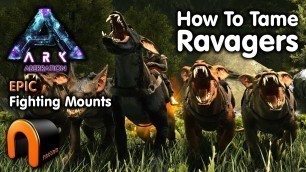 'Ark -  HOW TO TAME RAVAGERS On Aberration'