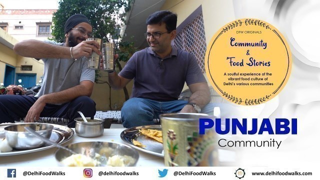 'World Famous Punjabi Food - Makki Ki Roti + Saag + Namkeen Lassi + Gudpaare + Gud Chai + Matthi'