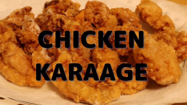 'How to make crispy juicy chicken karaage'