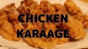 'How to make crispy juicy chicken karaage'