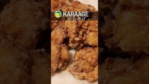 'Crispy Karaage | Japanese fried chicken #japanesefood #shorts #homecooking #karaage #friedchicken'