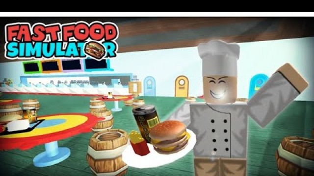 'Roblox Noob - Fast Food Simulator | Roblox Gameplay'