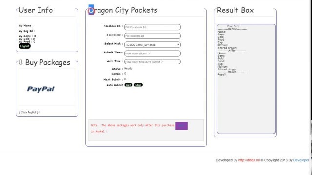 'Dragon City Hack Tool ,Gems,Food,Gold,Xp and more packets !'