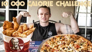 '10000 Calorie Challenge | CHEAT DAY | Man vs Food …. I threw up'