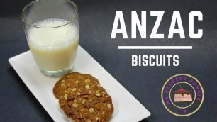 'CLASSIC ANZAC BISCUIT RECIPE AUSTRALIAN FOOD | MsDessertJunkie'