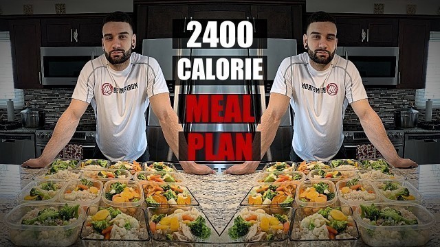 '2400 Calorie Meal Plan | Build Muscle & Lose Fat'