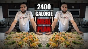 '2400 Calorie Meal Plan | Build Muscle & Lose Fat'