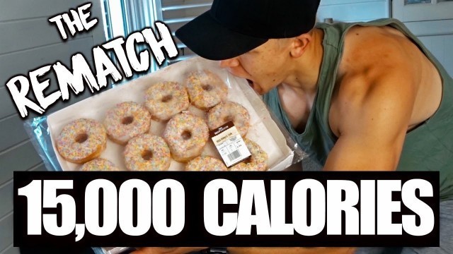 '15,000 CALORIE CHALLENGE | EPIC CHEAT DAY | MAN VS FOOD'