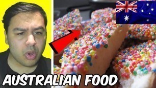 '10 AUSTRALIAN FOODS You Must Try! REACTION - British Reaction to Australia'