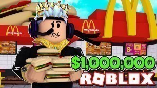 'FAST FOOD SIMULATOR IN ROBLOX'