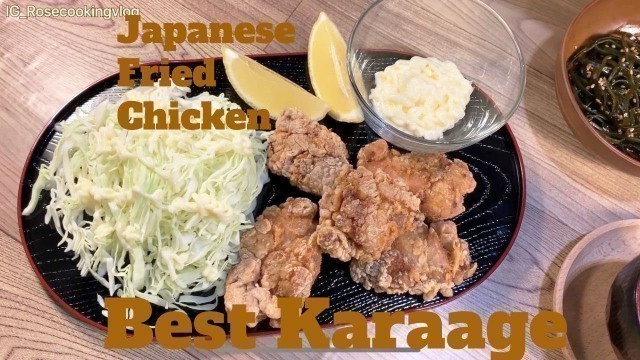 'Bí Quyết Làm Gà Rán kiểu Nhật Ngon Như Ngoài Hàng ( Karaage )'