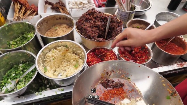 'EXTREME Chinese Street Food Tour DEEP in Sichuan, China   BEST Street Food in Szechuan, China 6'