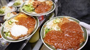 'Chicken Cutlet - Japanese Street Food ハイライト食堂 チキンカツ 大衆食堂 Good Old Diner 京都'