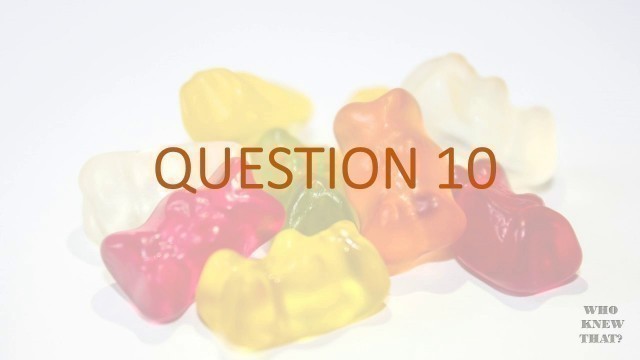 'Quiz: Common Food Additives that are found in processed foods'