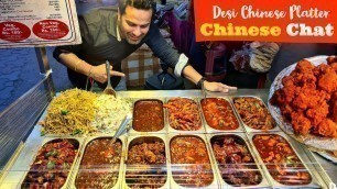 'Chinese Chat Platter in Cr Park. Chinese Street Food. Is it Good or Overhyped? Delhi Street Food'