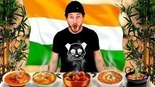 'PANDA try SPICY INDIAN FOOD 