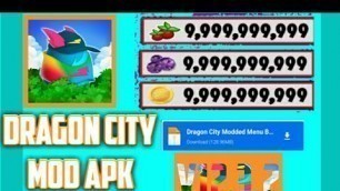 'Dragon City 2021 Mega Hack Dragon City Mod Apk V12.3.2 Unlimited Money& diamond Antiban✓apk'