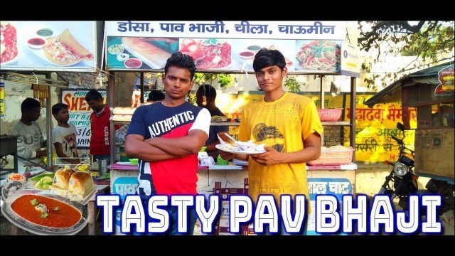 'Tasty And Spicy Pav Bhaji & Sabji Mandi | Best Street Food In India | Krishna Vlogs & Street Food'