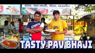 'Tasty And Spicy Pav Bhaji & Sabji Mandi | Best Street Food In India | Krishna Vlogs & Street Food'