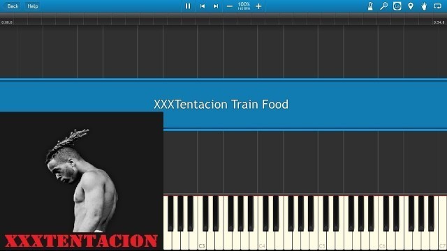 'XXXTENTACION Train Food'