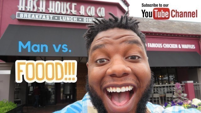 'Man vs Food Hash House A Go Go   #manvsfood'