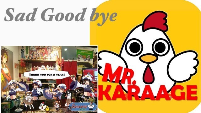 'Farewell Philippine business/ Sayonara/ paalam Mr.Karaage Japan 