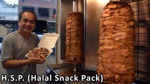 'HSP - HALAL SNACK PACK - Melbourne street food invention - Australian food tour'
