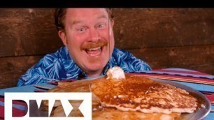 'Casey VS The Four Pound Pancake Challenge | Man V Food'