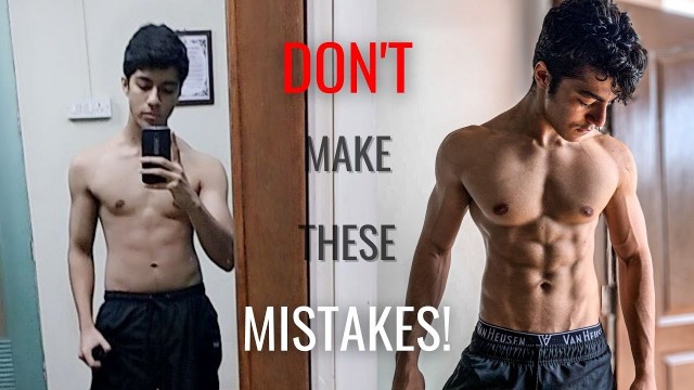 '5 Muscle Building & Diet MISTAKES I Made as a Beginner'